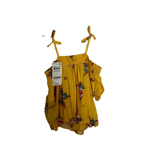 Epic Threads 2 Piece Skirt Set Nomadic Getaway Banana Cream Size 5 NWT - Picture 3 of 8